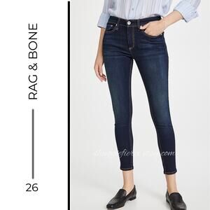 MSRP: $198 | ✨Rag & Bone Cate Mid-Rise Skinny –Size 26 | Dark Wash✨SAME DAY SHIP